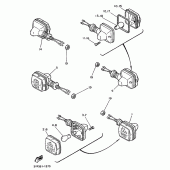 Схема вузла: Поворотники Yamaha XTZ660 Tenere