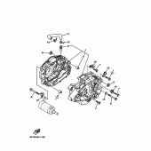 Схема вузла: Картер двигуна Yamaha TW200