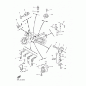 Схема вузла: Електроустаткування 1 Yamaha FZ8 FZ8 (Naked)