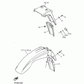 Схема вузла: Опція (FENDER) Yamaha XT600 XT600