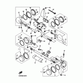 Схема вузла: Поворотники Yamaha XVS1100 Drag Star Classic