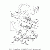 Схема узла: Впускная система Yamaha XV1900 Raider S