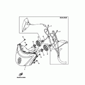 Схема вузла: Фара Yamaha YP250 Majesty