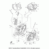 Схема вузла: Картер двигуна Yamaha XVS1300 V-Star Tourer