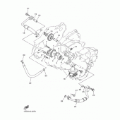 Схема узла: Масляный насос Yamaha YZ250 YZ250F