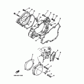 Схема узла: Крышки картера 1 Yamaha WR250 WR250Z