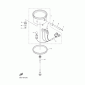 Схема узла: Панель приборов Yamaha XVS650 Drag Star Classic
