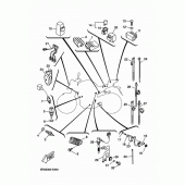 Схема вузла: Електроустаткування 2 Yamaha MT125 MT-125 (ABS)