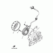Схема вузла: Генератор Yamaha XP500 T-MAX