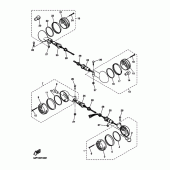Схема вузла: Поворотники Yamaha VMX12 V-MAX