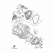 Схема вузла: Кришки картера 1 Yamaha MT09/MTN850 MT-09