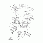 Схема вузла: Бічна кришка Yamaha XVS400 Drag Star Classic