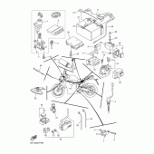 Схема узла: Электрооборудование 2 Yamaha FZ1 FZ1 FAZER (Naked)