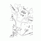 Схема вузла: Кермо та Тросики Yamaha YP250 Majesty