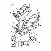 Схема вузла: Рама Yamaha YP250 Majesty