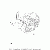 Схема узла: Масляный насос Yamaha XVS950 Bolt R-Spec