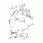 Схема узла: Радиатор и Патрубок системы охлаждения Yamaha YP400 Majesty