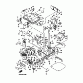 Схема узла: Travel bag Yamaha XVZ1300 Royal Star Venture