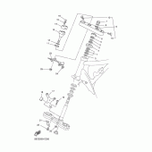 Схема вузла: Рульовий механізм Yamaha XVS650 Drag Star Classic