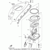 Схема вузла: Панель приладів Yamaha XV1600 Road Star Silverado