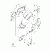 Схема узла: Боковая крышка Yamaha MT07/ MTT690 MT-07