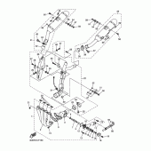 Схема вузла: Вихлопна система Yamaha YZF-R1 R1 RaceBase