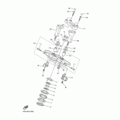 Схема узла: Рулевой механизм Yamaha FZ1 FZ1 FAZER (S-TYPE ABS)