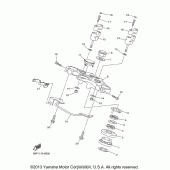 Схема узла: Рулевой механизм Yamaha FZ6 FZ6R