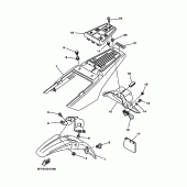Схема узла: Крыло Yamaha TW200