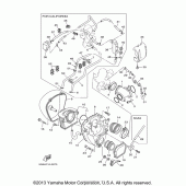 Схема вузла: Впускна система Yamaha XV1600 Road Star Silverado