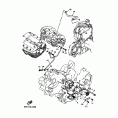 Схема узла: Масляный насос Yamaha XV1700 Road Star Warrior