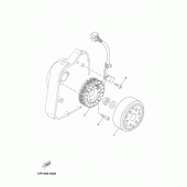 Схема вузла: Генератор Yamaha YP250 X-MAX