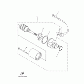 Схема вузла: Електричний стартер Yamaha TTR50 TT-R50