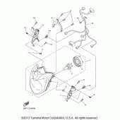Схема узла: Фара Yamaha FZ6 FZ6R
