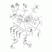 Схема вузла: Електроустаткування 1 Yamaha YZF-R6/ YZF600 R6