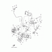 Схема вузла: Впускна система Yamaha XV1700 Road Star S