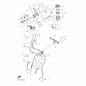 Схема вузла: Передній гальмівний циліндр Yamaha YZF-R6/YZF600 R6