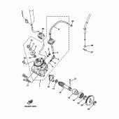 Схема узла: Масляный насос Yamaha DT125 DT125R