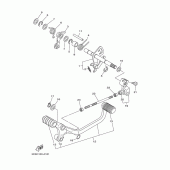 Схема узла: Вал переключения Yamaha XVS1100 Drag Star Classic