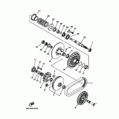 Схема вузла: Зчеплення 2 Yamaha XP500 T-MAX