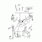 Схема узла: Электрооборудование 2 Yamaha XJR1300