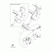 Схема вузла: Вихлопна система Yamaha YZ125