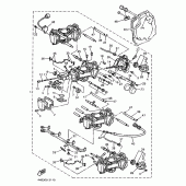 Схема узла: Карбюратор Yamaha YZF750 YZF750