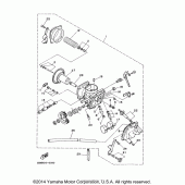 Схема вузла: Карбюратор Yamaha XV250 V-Star