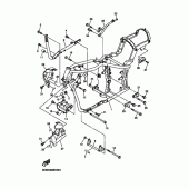 Схема вузла: Рама Yamaha XVS1100 Drag Star Classic