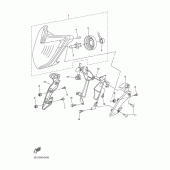 Схема узла: Фара Yamaha FZ1 FZ1 FAZER (Naked)