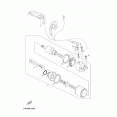 Схема вузла: Електричний стартер Yamaha YP250 X-MAX