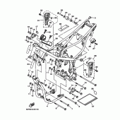 Схема узла: Рама Yamaha XG250 TRICKER