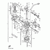 Схема узла: Карбюратор Yamaha XT600 XT600