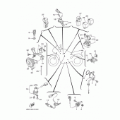 Схема вузла: Електроустаткування 2 Yamaha TDM900